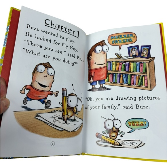 Fly Guys Big Family Hard Cover Book Early Reader - Picture 6 of 8
